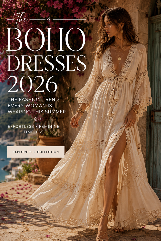 Boho Dresses 2026: The Fashion Trend Every Woman Is Wearing This Summer
