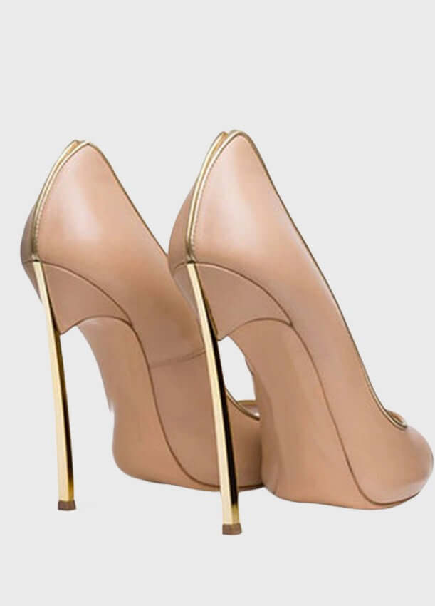 Golden Hour Stiletto Pumps