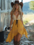 Sunlit Lace Dress