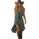 Sage Wildflower dress