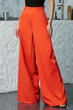 High Waist Bell Bottom Wide Leg Pants - the woman concept