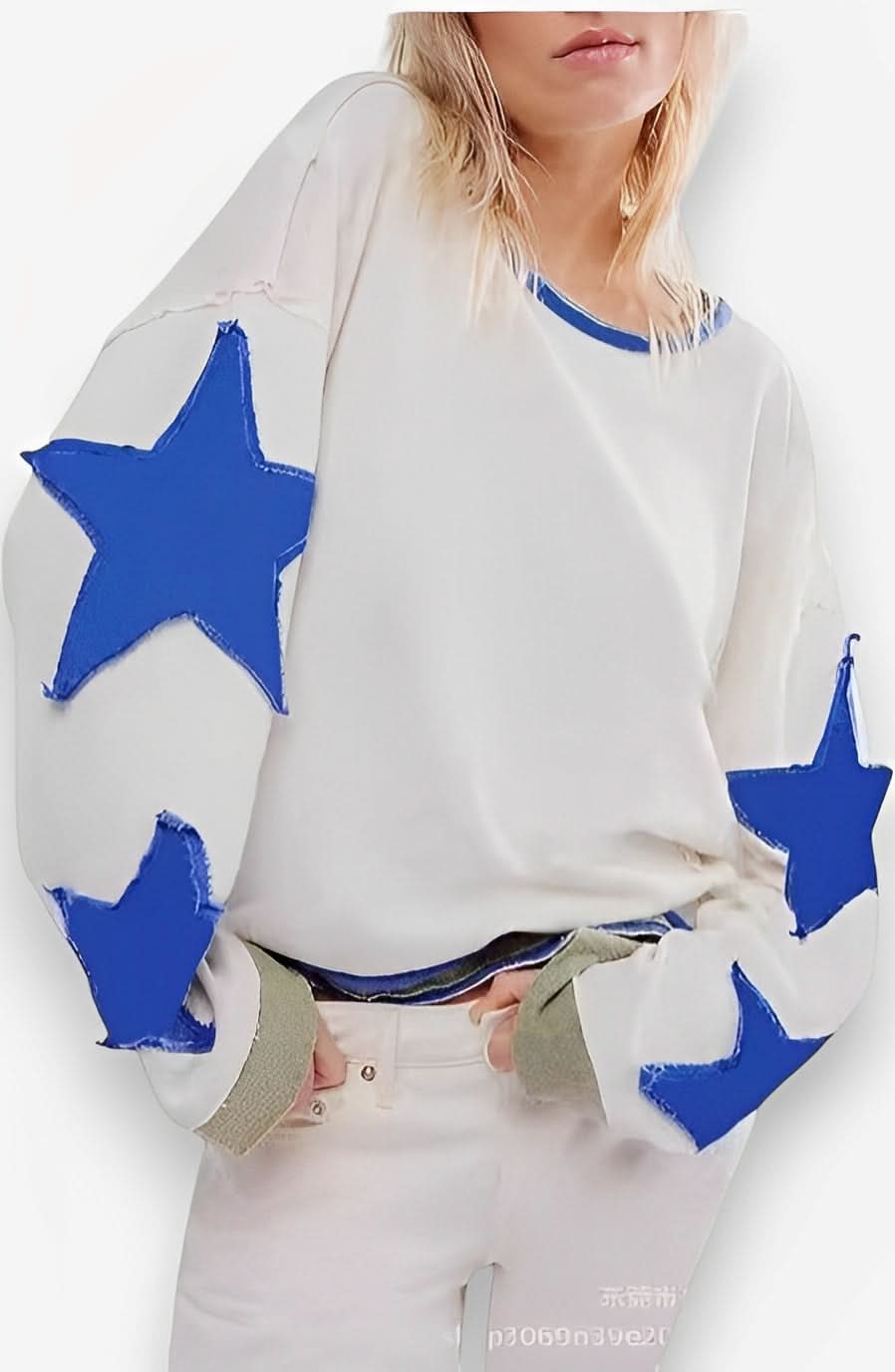 Long Sleeve Round Neck Sweater - Sweater from The Woman Concept