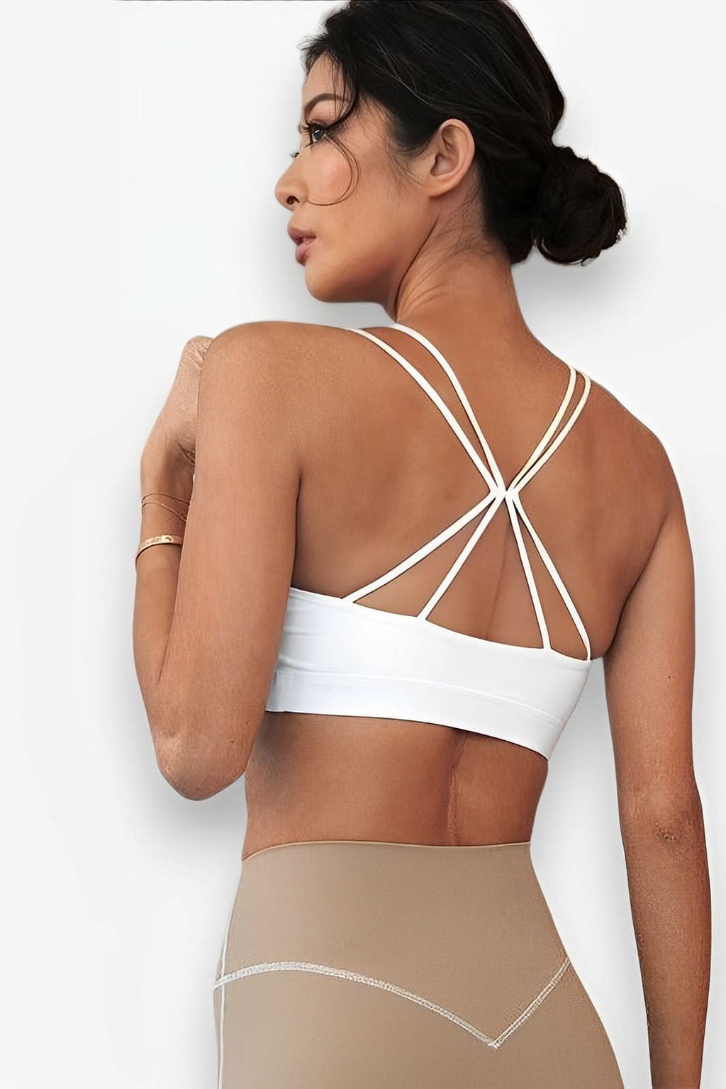 Stylish Suspender Yoga Top - bra from The Woman Concept