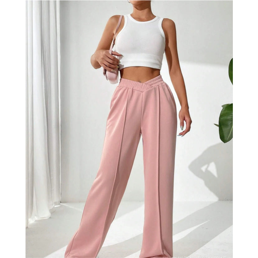 Loose Casual Wide-leg Trousers - view 5