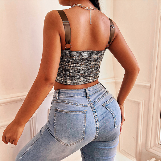 Knitted short top - view 4
