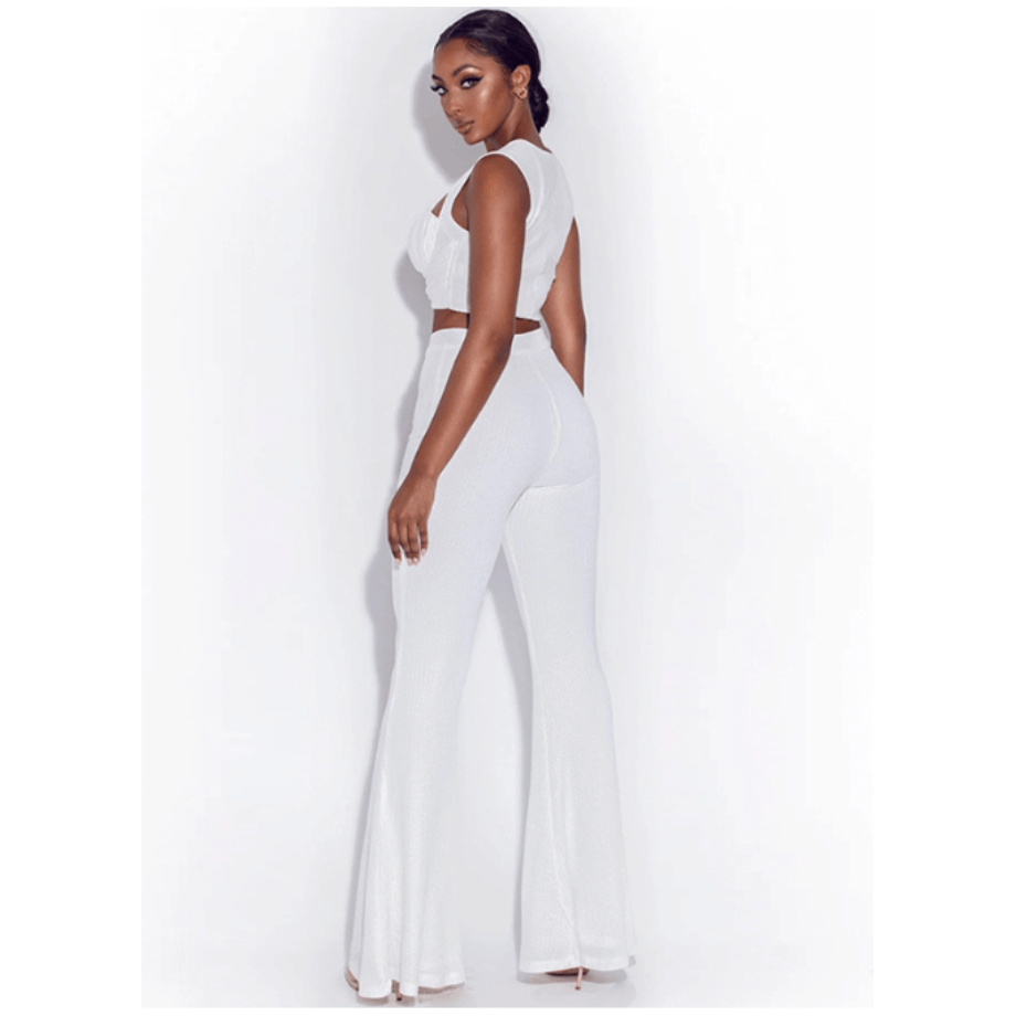 High Waist Hip-wrapped Casual Suit - view 2
