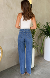 Pearl Dust High-Waisted Jeans