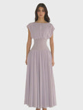 Lavender Haze Cinched Maxi Dress