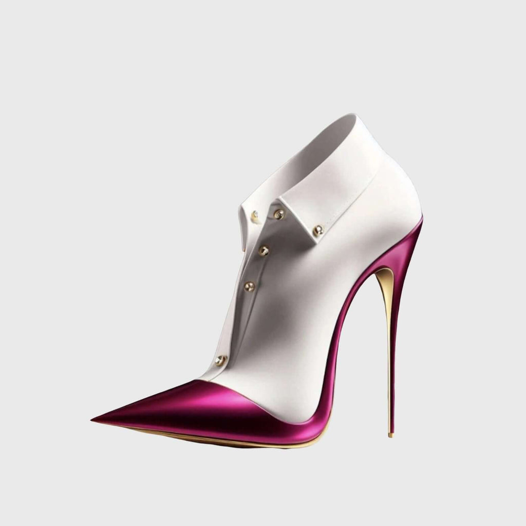 Pointed Shirt Stiletto - Women's Fashion from The Woman Concept