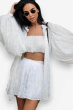 Long-Sleeved Loose Three-Piece Suit