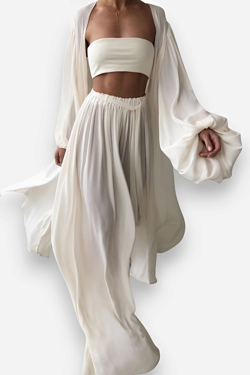 Sexy 3-piece loose suit