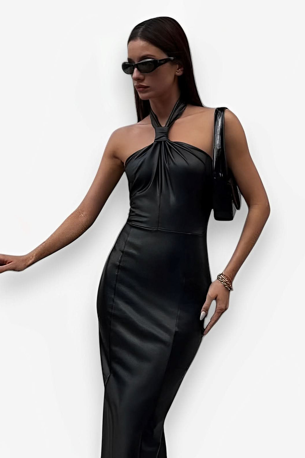 Halter Neck Hip Dress - dresses from The Woman Concept