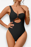 women's one-shoulder sexy one-piece bikini