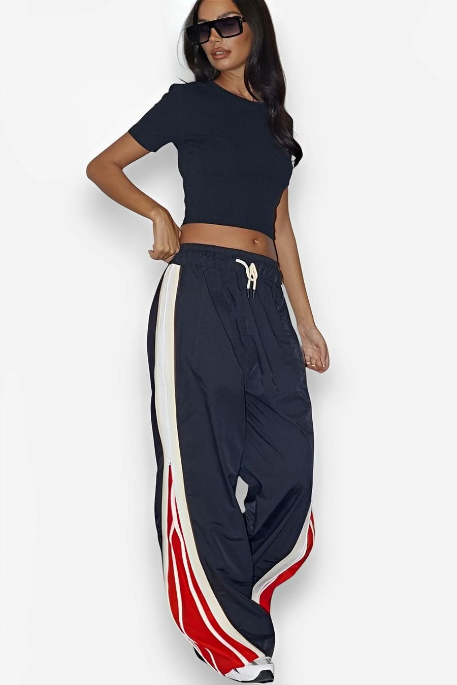 Urban Street Zipper Loose Pants - Pants from The Woman Concept