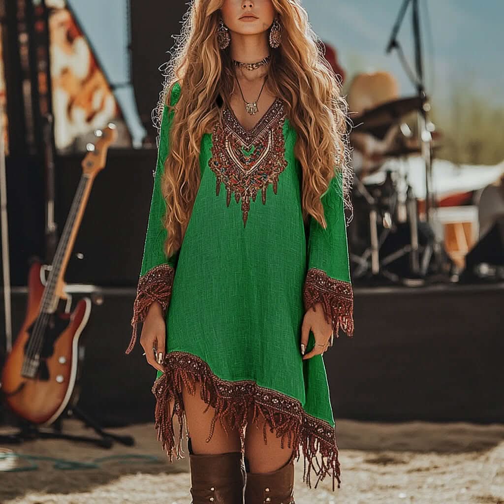 Desert Tribe Dress - Image 5