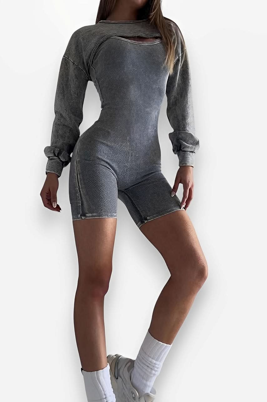 Sports Style Vest Jumpsuit - Jumpsuit from The Woman Concept
