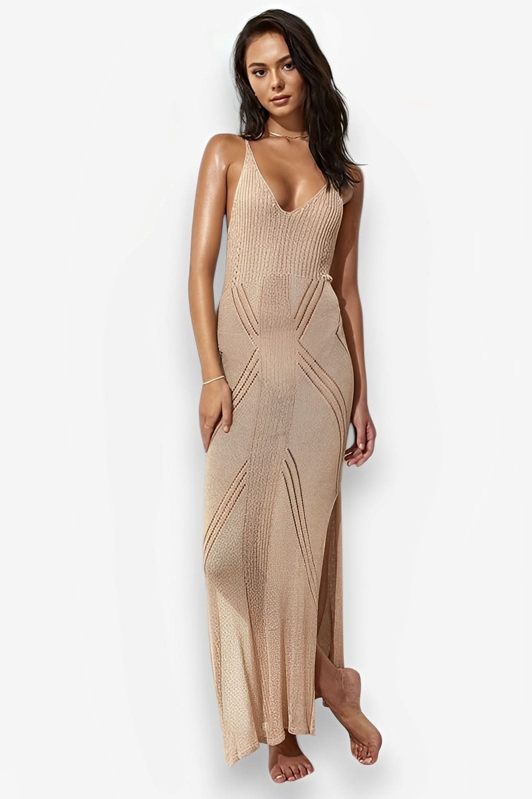 Elevate Your Beach Style with Our Long Shawl Dress The Woman Concept Elevate Your Beach Style with Our Long Shawl Dress The Woman Concept