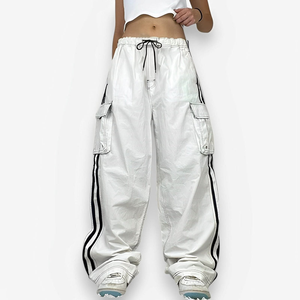 Street Cinch Stitched Pocket Pants - Pants from The Woman Concept