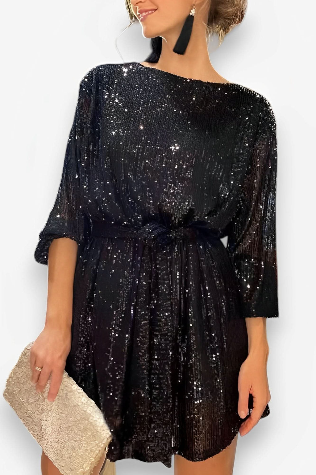Party sparkling sequin dress - Dresses from The Woman Concept