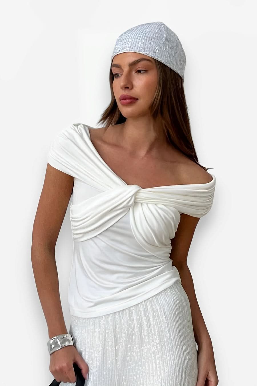 Front twisted top - Tops from The Woman Concept