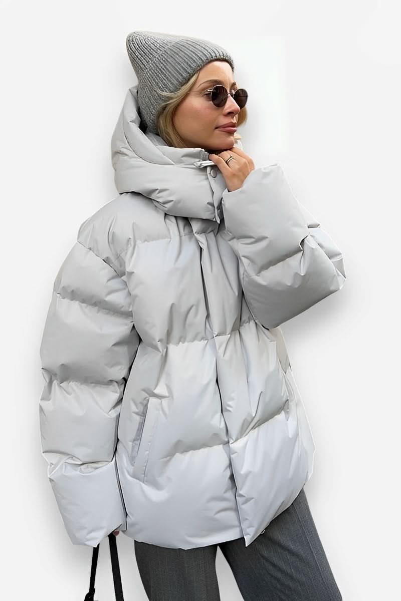 Thick Loose Cotton Jacket - Jacket from The Woman Concept