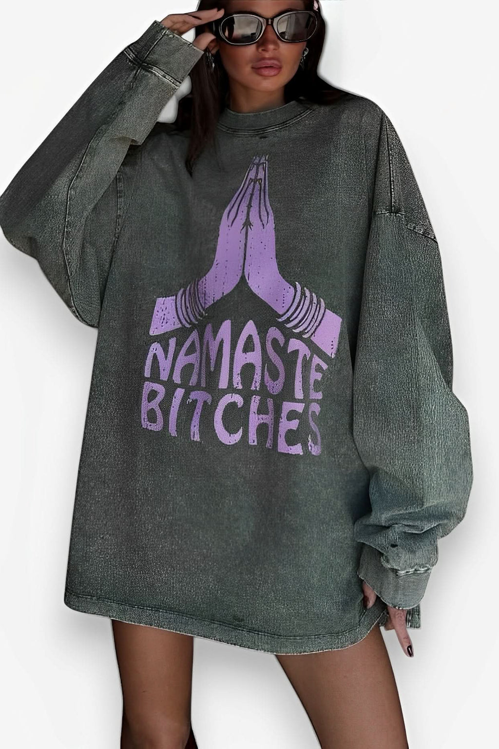 Long Sleeves Pullover Sweater - Sweaters from The Woman Concept