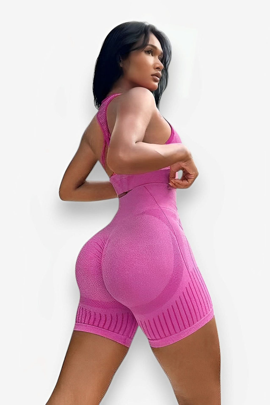 Women seamless bra butt shorts yoga sets - Activewear from The Woman Concept