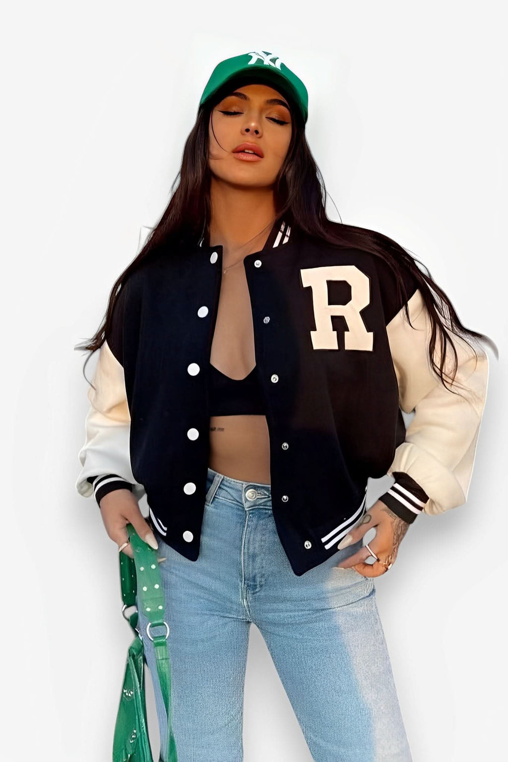 Versatile Baseball jacket - Coats & Jackets from The Woman Concept