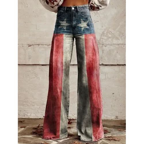 Casual Floral Wide Leg pants