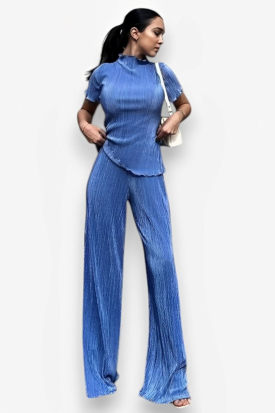 Slim T-shirt pant suit - Suits from The Woman Concept