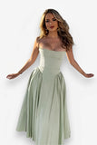 French retro midi summer dress