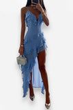 Flowing Irregular Maxi Dress