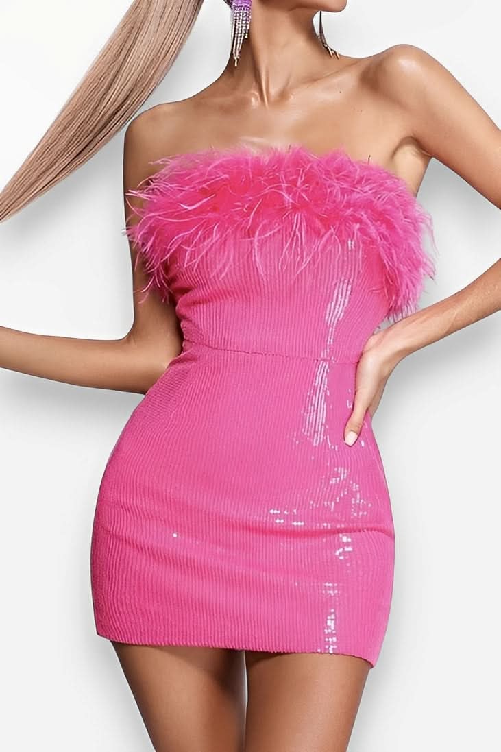 Slim & Sexy Tube Top Dress