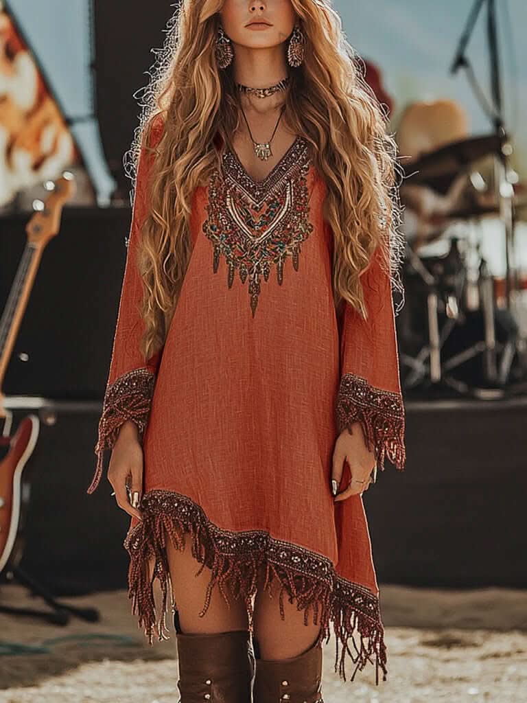 Desert Tribe Dress - Image 4