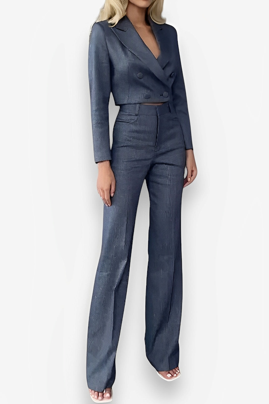 Short jacket pants Suit