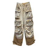 Desert Storm Cargo Pants with multi-pocket design and washed vintage finish, ideal for streetwear enthusiasts seeking both style and utility.