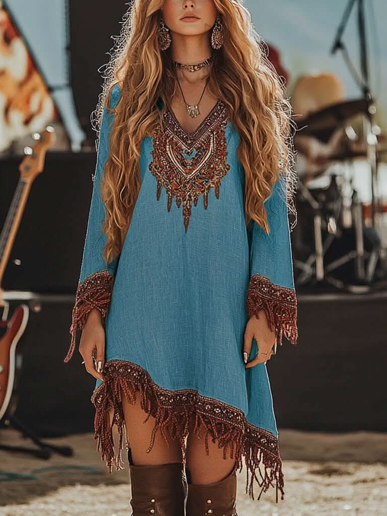 Desert Tribe Dress - Image 7