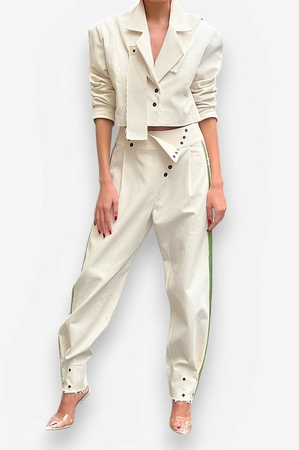 Unique design casual Suit pant - Two-Piece Sets from The Woman Concept