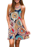 summer long vest causal dress