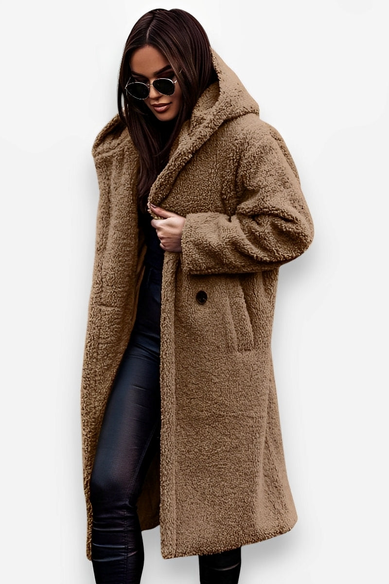 Long woolen coat