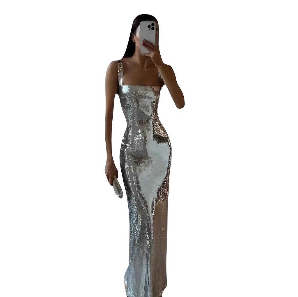 Suspender sequined dress - Dresses from The Woman Concept
