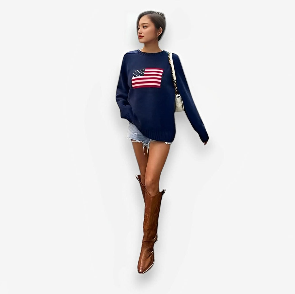 Casual Versatile Long-sleeved Sweater - Sweater from The Woman Concept