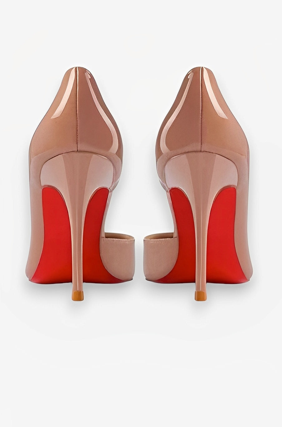 Red bottom high heels stilettos