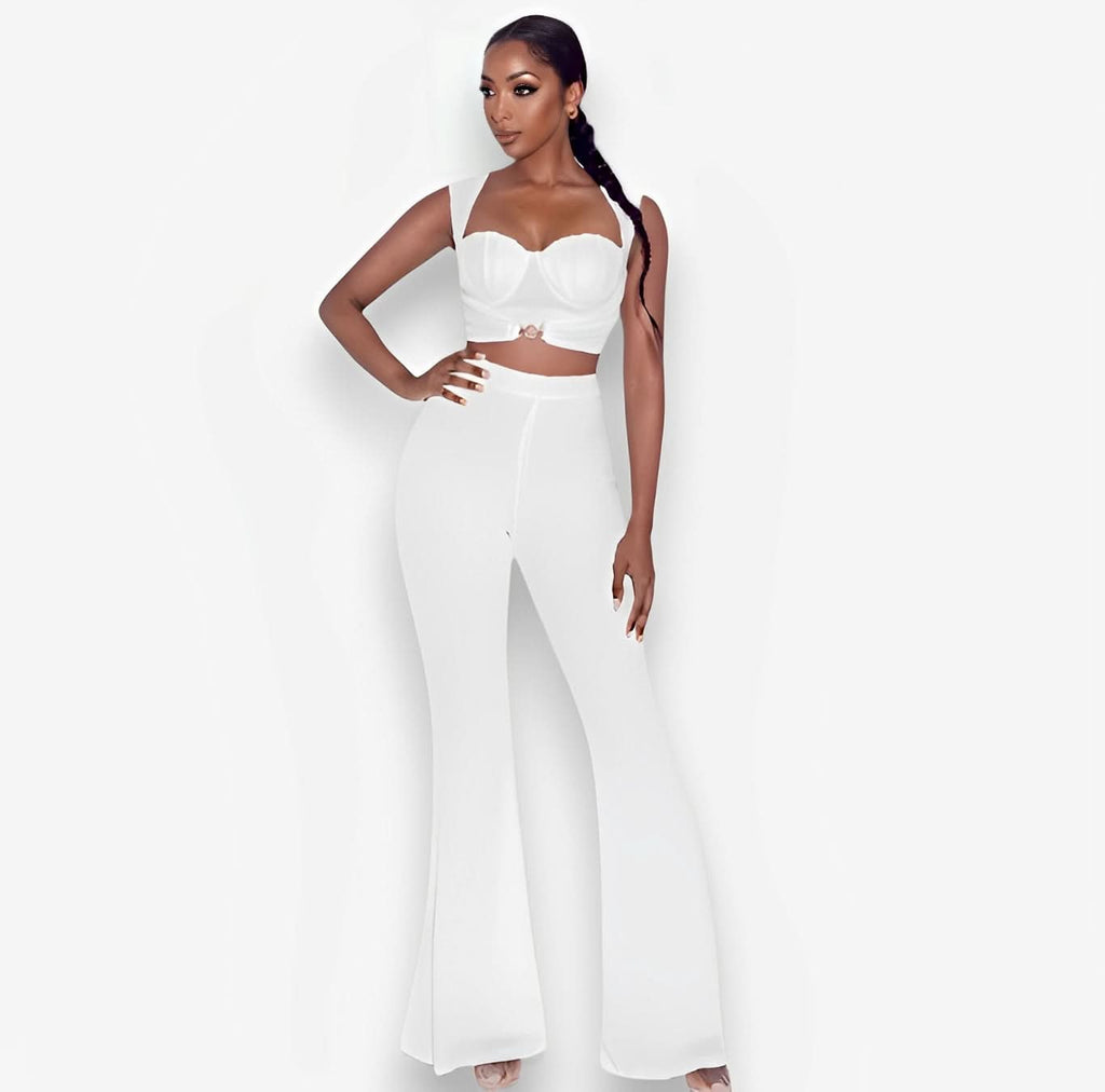 High Waist Hip-wrapped Casual Suit - Suits from The Woman Concept