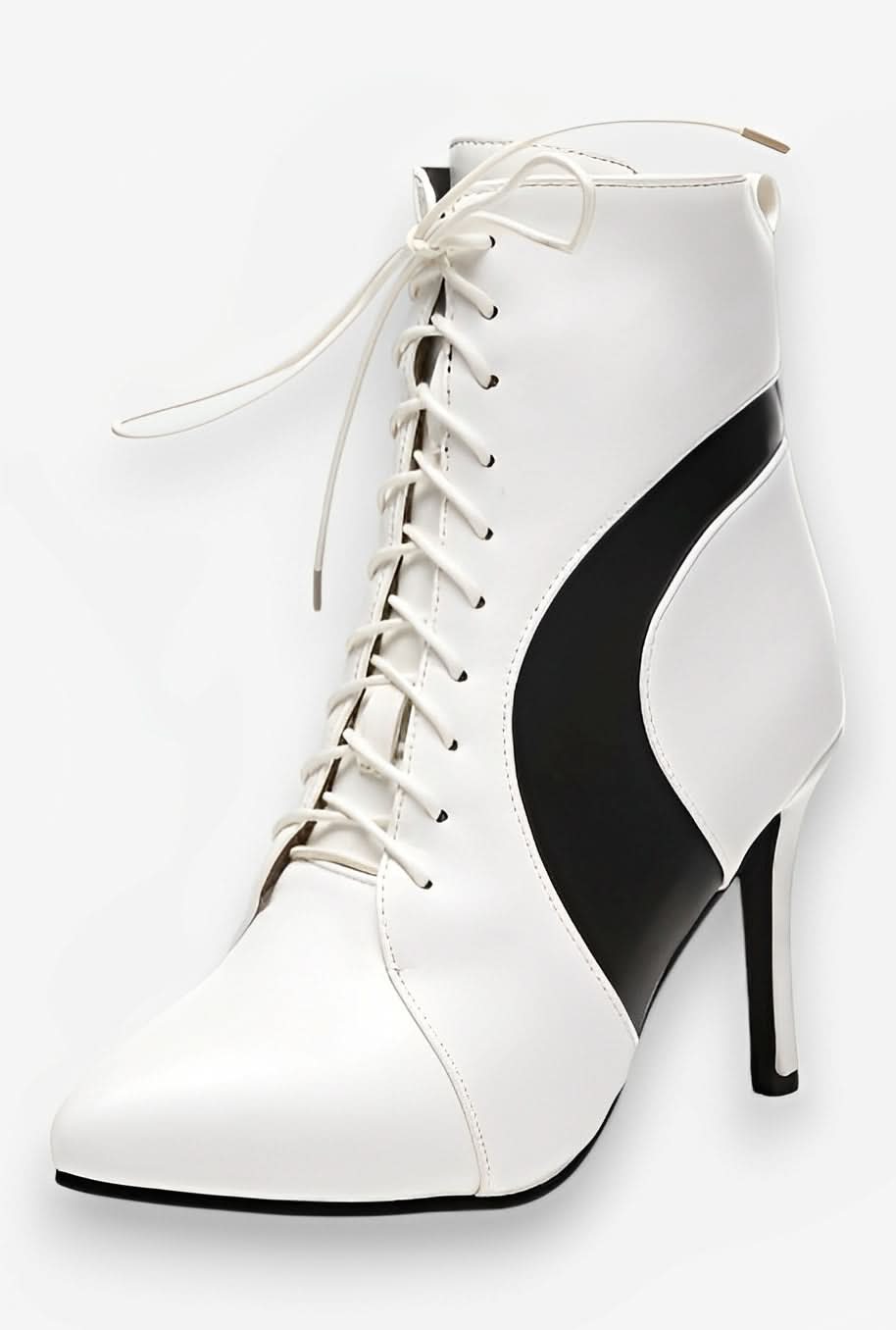 High-heeled lace-up boots - Shoes from The Woman Concept