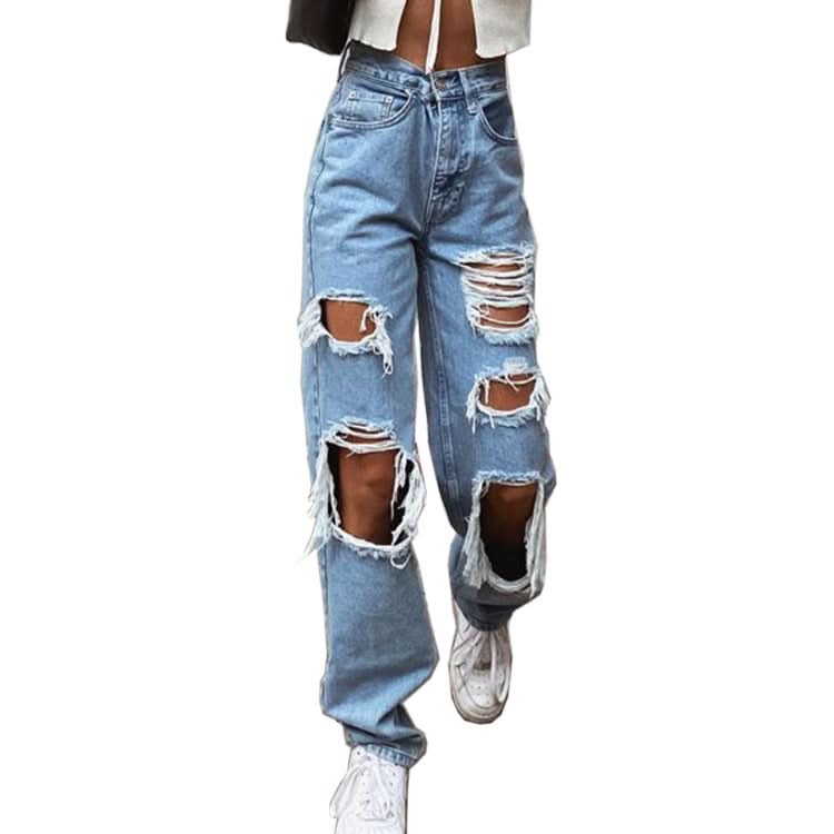 Ripped thin washed jeans - Image 5
