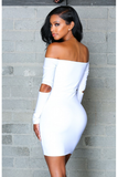 one-step skirt dress - The Woman Concept