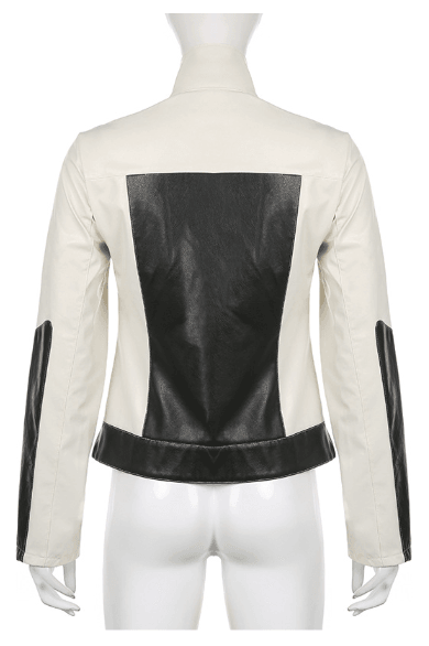 Woman Motorcycle PU leather jacket - The Woman Concept