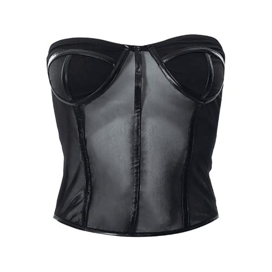 Bandeau Mesh Top - The Woman Concept