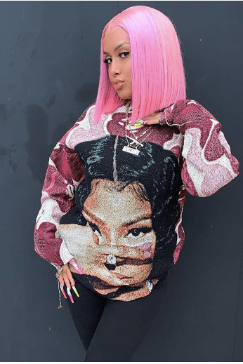 Street hip-hop print casual T-Shirt - The Woman Concept